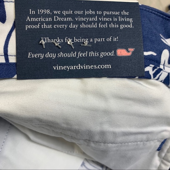 Vineyard Vines Classic Fit Breaker Shorts 7” Blue - Picture 9 of 12